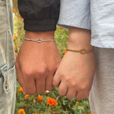 Knot bracelet (pair )