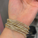 Stretchable bracelet (gold)