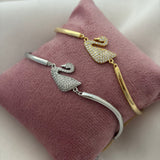 Swan bracelet