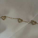 Hearts bracelet