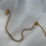 Minimal tennis bracelet