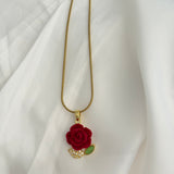 Rosy necklace