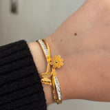 Flower bracelet(baby size)