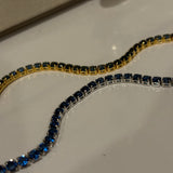 Vibe tennis bracelet(blue)