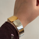Dual tone bracelet