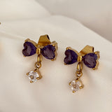 Bow earring