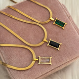 Stone necklace