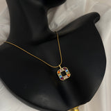 Square necklace