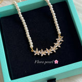 Pearl necklaces