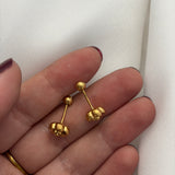 Rose stud (ball back)