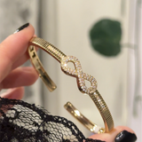 Luxe infinity cuff