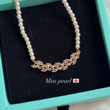 Pearl necklaces