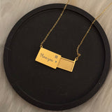 Love you necklace
