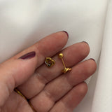 Curve stud (ball back)