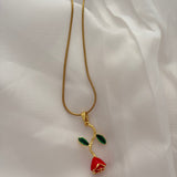 Rose necklace