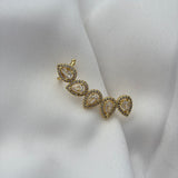 Almond earcuff (1pc)