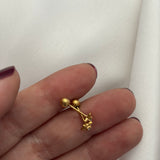 Dainty Spark stud (ball back)