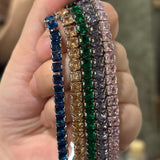 Sky tennis bracelet