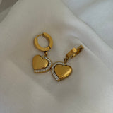 Heart earring