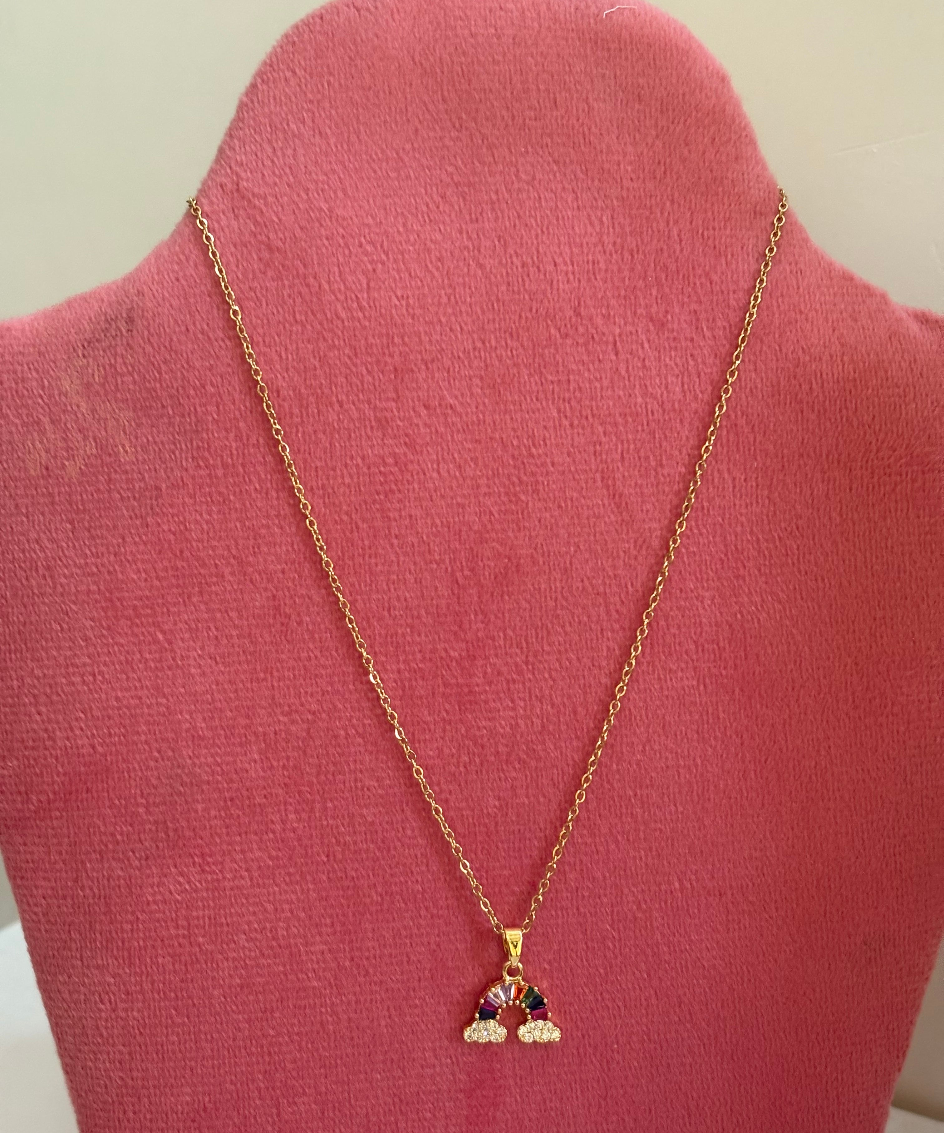 Rainbow necklace