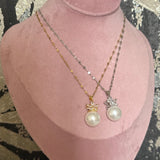 Cotton necklace