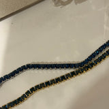 Vera tennis bracelet(blue)