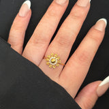 Sunflower ring