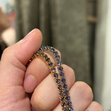 Vibe tennis bracelet(purple )