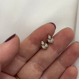 Leaf stud (ball back)