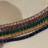 Sky tennis bracelet