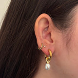 Pearl luxe earring