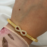 Infinity luxe bracelet