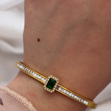 Emerald bracelet