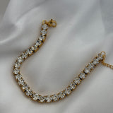 Chunky tennis bracelet