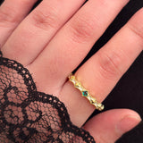 Emerald ring
