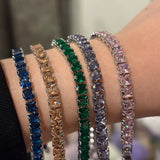 Sky tennis bracelet