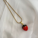 Strawberry necklace