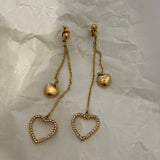 Heart earring
