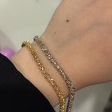 Vera tennis bracelet(yellow)