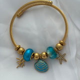 Blue sea bracelet