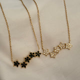Flowers necklace