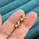 Bow stud (ball back)