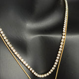 Pearl layered necklace