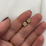 Flowery stud (ball back)