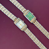 Dual tone watch