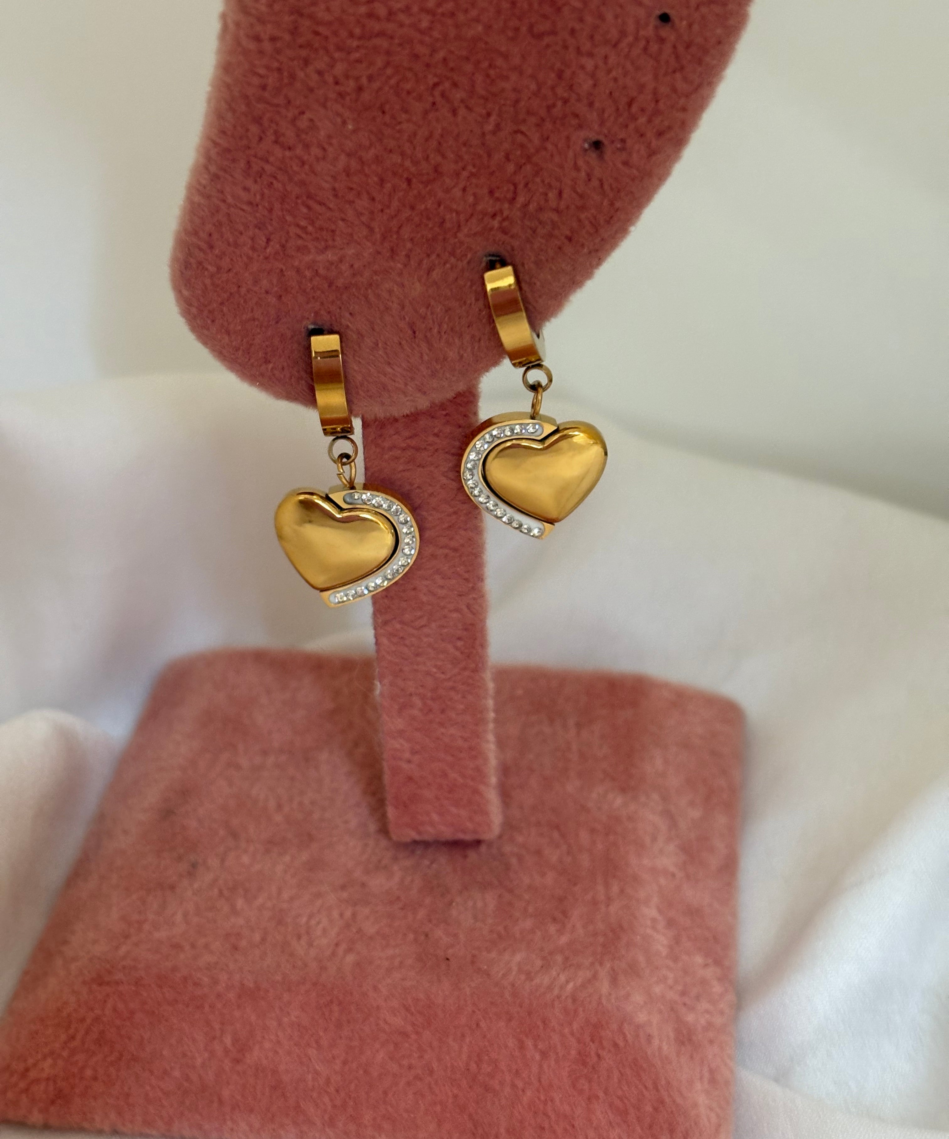 Heart earring