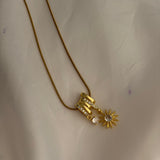 Sun necklace