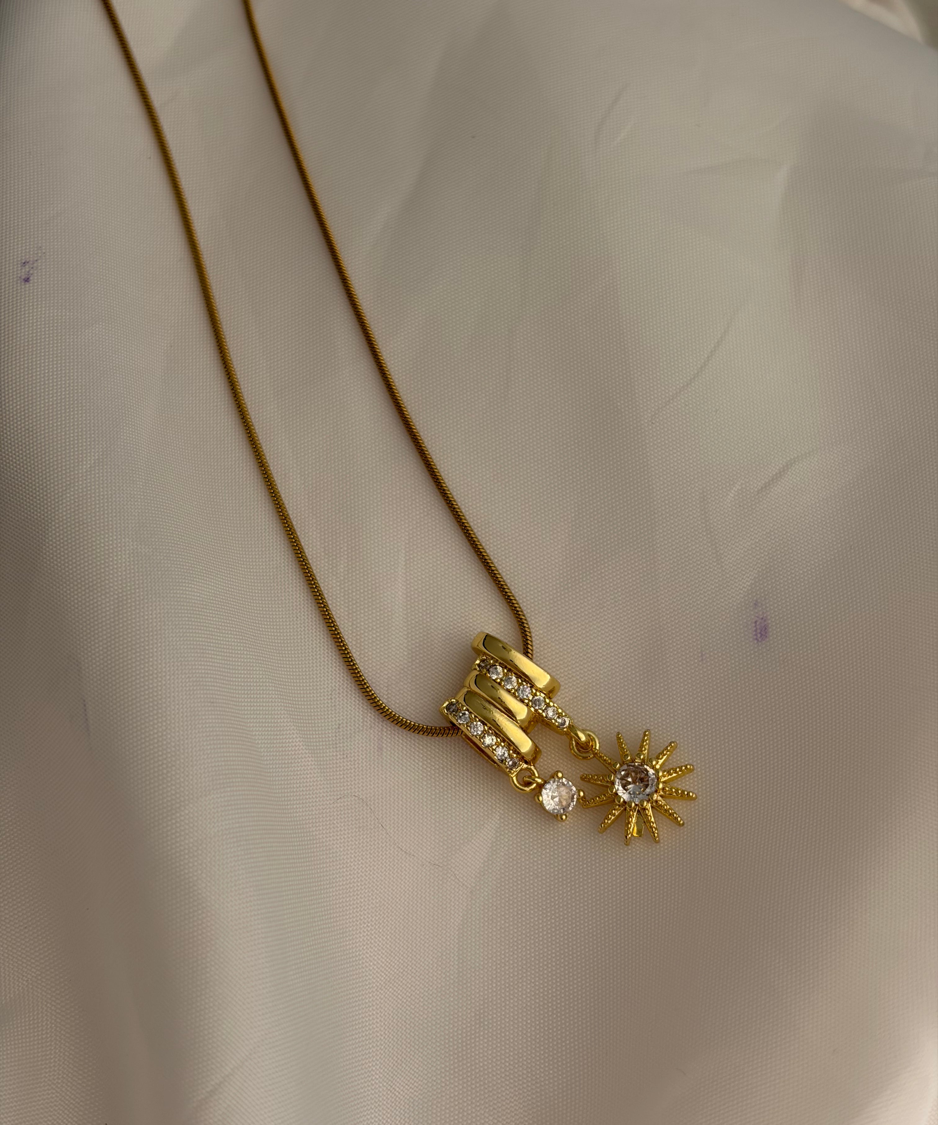 Sun necklace