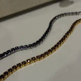 Vibe tennis bracelet(purple )