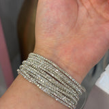 Stretchable bracelet(silver)